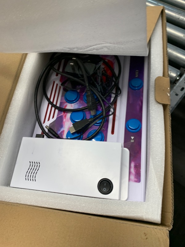 Photo 1 of **SEE NOTES** FVBADE[28000 Gamesin 1 50sPandora Box Arcade Game Console Bluetooth Function Compatible PC & Projector & TV,3D Games 4 Players Category Favorite List Save/Search/Hide/Pause/Delete Games