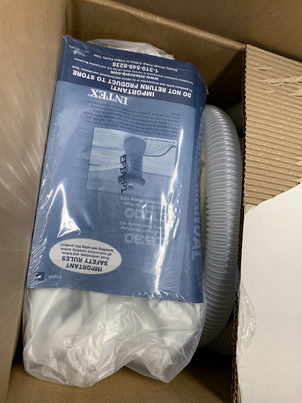 Photo 1 of INTEX 28131EH Easy Set Inflatable Swimming Pool Set: 12ft x 30in – Includes 530 GPH Cartridge Filter Pump – Puncture-Resistant Material – 1485 Gallon Capacity – 23in Water Depth