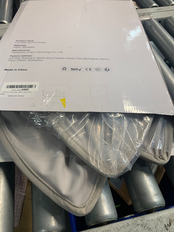 Photo 1 of ***(NOT A COMPLETE SET/ MISSING PARTS)***REEVAA 2025 Upgrade Tesla Model Y New (Juniper) Sunshade Roof [No Gaps, No-Sagging] Tesla Y Accessories Heat Insulation Foldable Glass Sunroof Cover for Model Y Juniper 2025-2026, 2PCS, Gray