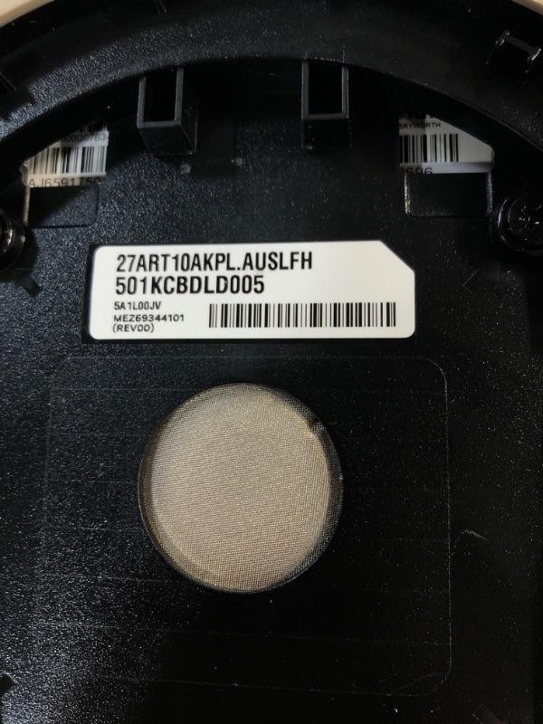 Photo 1 of *** missing power cords*** LG 27-Inch Class StanbyMe 1080p-Portable Touch-Screen-Monitor 27ART10AKPL, Built-in Battery, Full Swivel Rotation, 60Hz Refresh Rate, Calming Beige