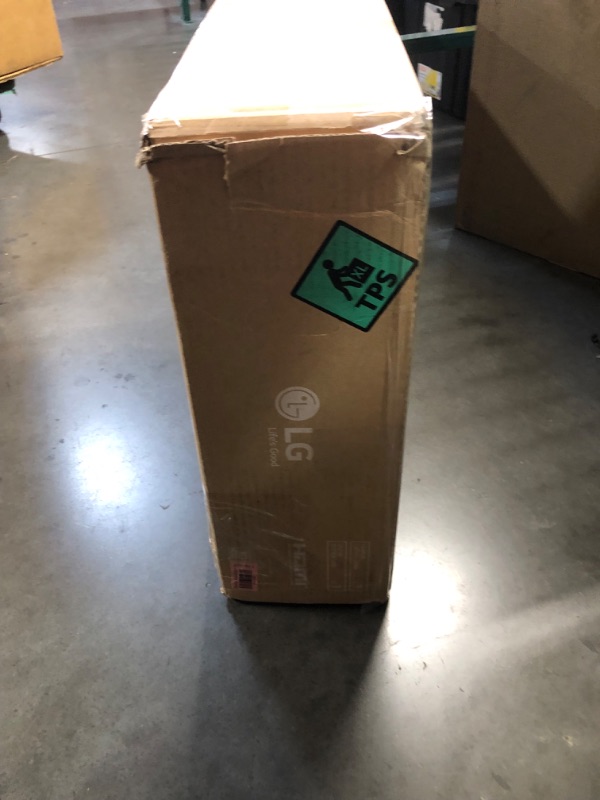 Photo 1 of *** missing power cords*** LG 27-Inch Class StanbyMe 1080p-Portable Touch-Screen-Monitor 27ART10AKPL, Built-in Battery, Full Swivel Rotation, 60Hz Refresh Rate, Calming Beige