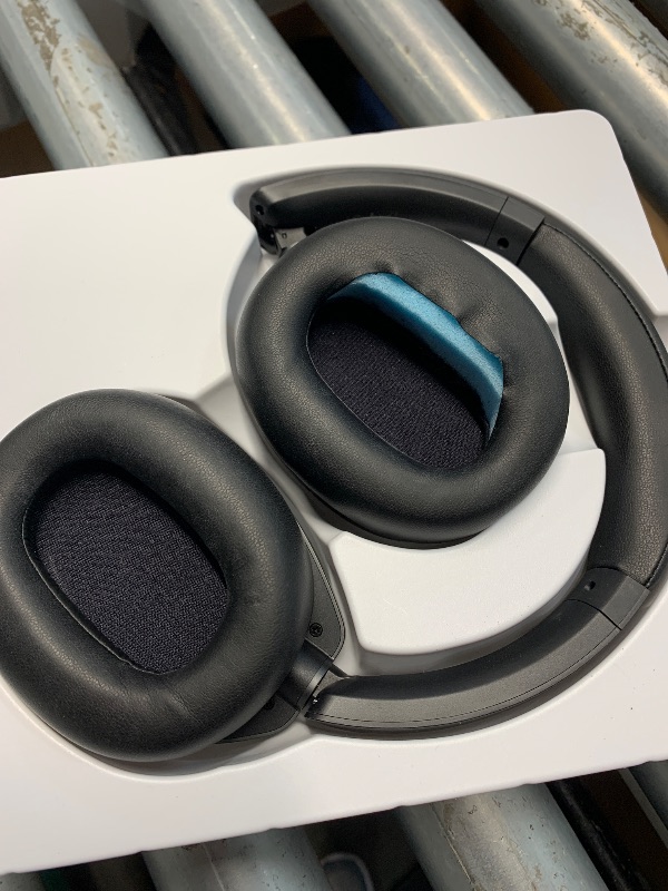 Photo 1 of (see images for damage) Edifier W830NB Active Noise Cancelling Wireless Over-Ear Headphones, Foldable Lightweight Bluetooth Headset with Hi-Res Audio