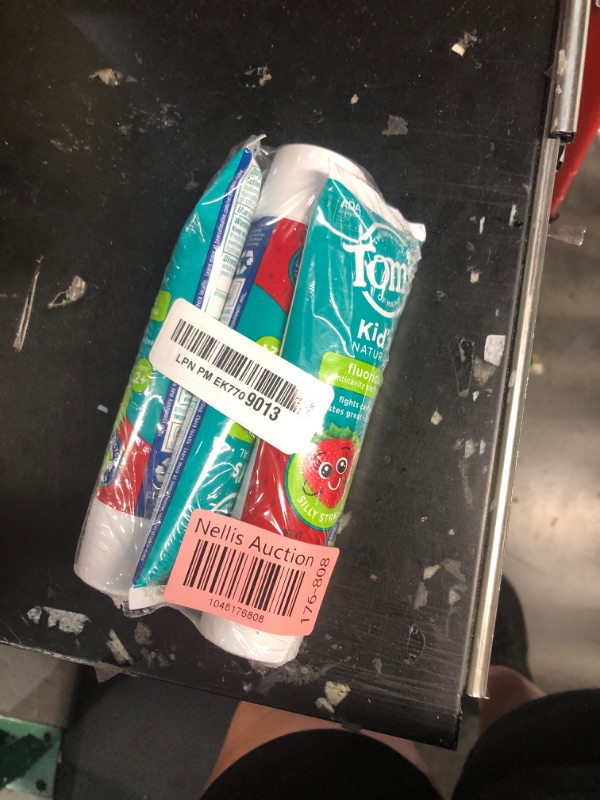 Photo 1 of *** nonrefundable****Tom's of Maine ADA Approved Fluoride Kids Toothpaste, Natural Toothpaste, Dye Free, No Artificial Preservatives, Silly Strawberry, 5.1 oz. 3-Pack (Packaging May Vary)