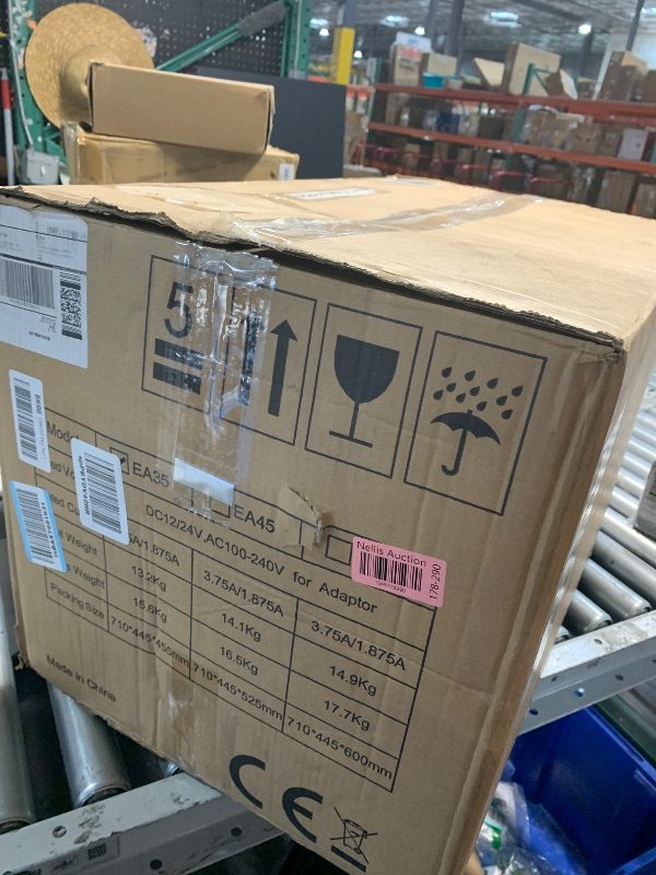 Photo 1 of (PARTS) (NOT FUNCTIONAL) TREFAN 35L/37 Quart Electric Cooler, Car Refrigerator -4?~68?, Portable Refrigerator for Car Compressor, Portable Freezer Car Fridge for Camping, 12v Refrigerator AC/DC