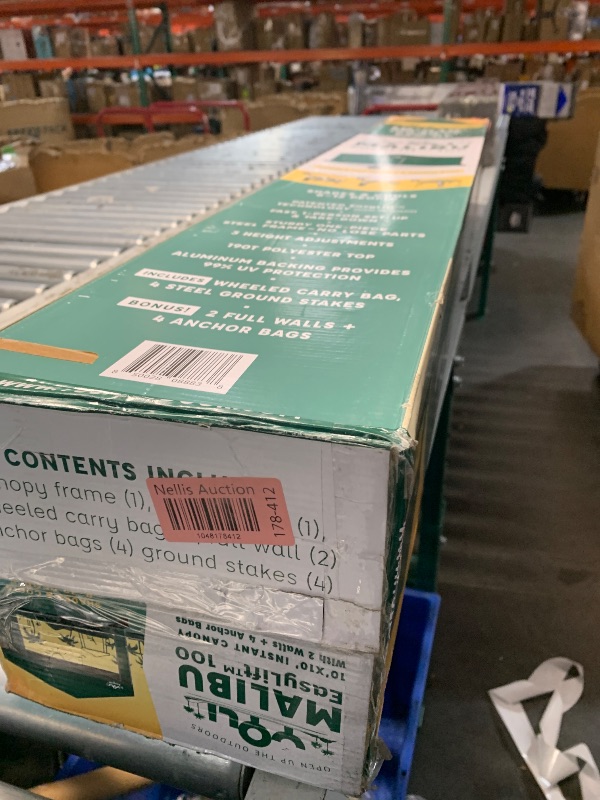 Photo 1 of **MISSING CARRYING CASE**PARTS ONLY**
Golden Bear Coronado 10'x10' Straight-Leg Canopy
(24) Green 
