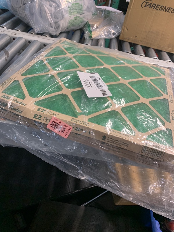 Photo 1 of "20 x 20 x 1 Fiberglass Air Filter MERV 1 (4-pack)"