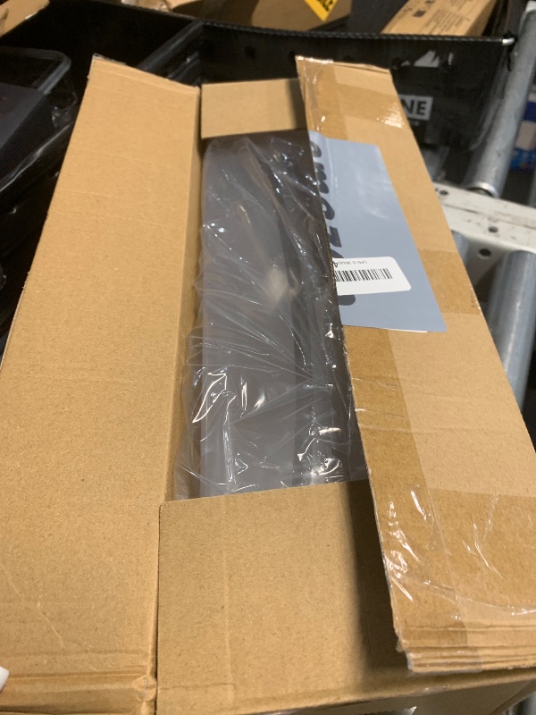 Photo 1 of (USED/FAIR) 240323002 Refrigerator Door Bin Shelf Compatible with Frigidaire or Electrolux, Bottom 2 Shelves on Refrigerator Side, Clear, Double Unit, Replaces PS429725, AP2115742