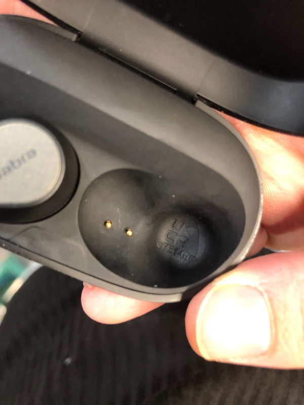 Photo 1 of (MISSING ACCESSORIES) (PARTIAL SET) (NON-FUNCTIONAL) Jabra Elite 7 Pro in Ear Bluetooth Earbuds - Adjustable Active Noise Cancellation True Wireless Buds in a Compact Design MultiSensor Voice Technology for Clear Calls - Titanium Black