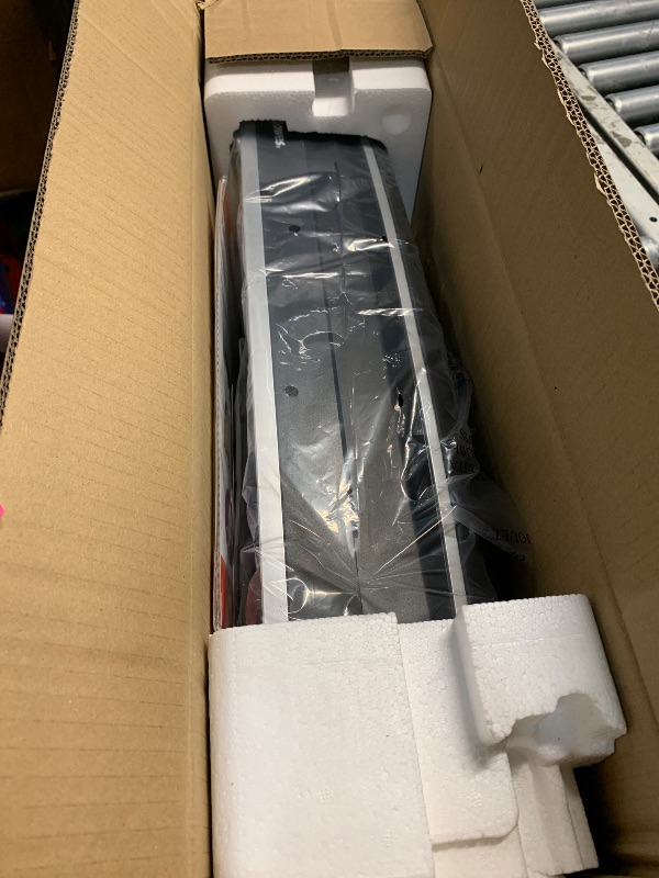 Photo 1 of ***PARTS ONLY**** Fellowes Laminator Venus 2 125, Rapid 30-60 Second Warm-up Laminating Machine, with Laminating Pouches Kit (5734801), Black, Silver, 5.1" x 21.3" x 8.2"