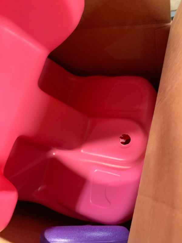 Photo 1 of (PARTIAL SET) (Missing the hood) Step2 Push Around Buggy Kids Push Car, Ride On Toy, Stroller Substitute, Includes Seat Belt & Horn, Made of Durable Plastic, Max Weight 50 lbs., For Toddlers 1.5-4 Years Old, Pink