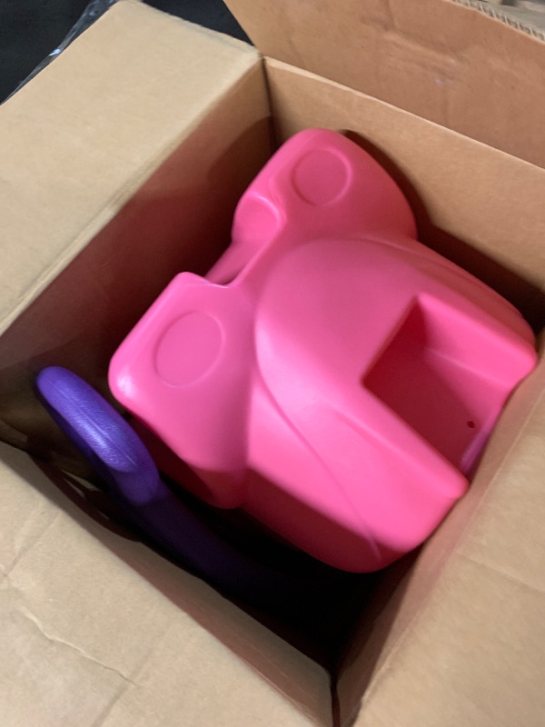 Photo 1 of (PARTIAL SET) (Missing the hood) Step2 Push Around Buggy Kids Push Car, Ride On Toy, Stroller Substitute, Includes Seat Belt & Horn, Made of Durable Plastic, Max Weight 50 lbs., For Toddlers 1.5-4 Years Old, Pink