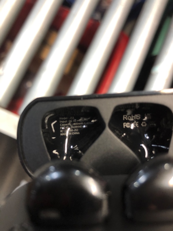 Photo 1 of (power tested) (usable t o test further) Wireless Earbuds, Bluetooth 5.4 Headphones HiFi Stereo, in Ear Earphones with 4 ENC Noise Cancelling Mics, 40H Playtime Ear Buds with Mini Case, IP7 Waterproof Bluetooth Earbuds with LED Display