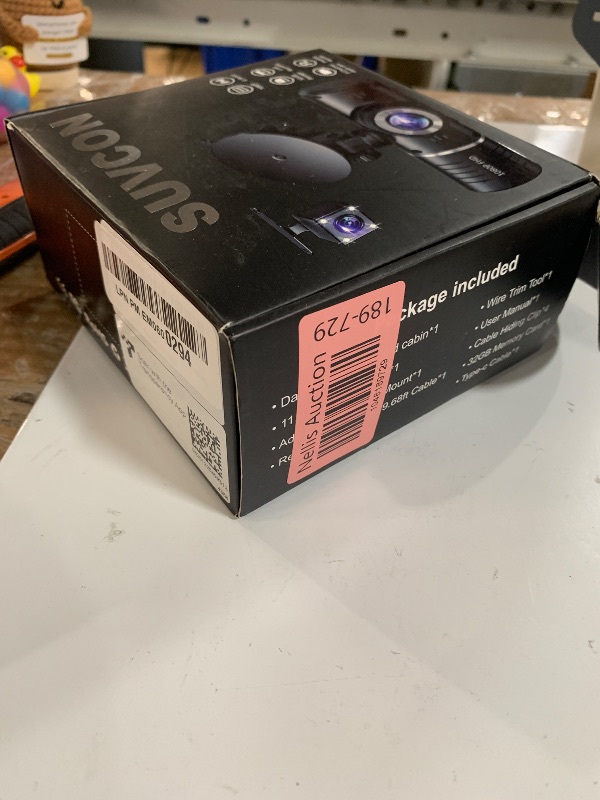 Photo 1 of Dash Cam Front and Rear, 1080P Dash Camera for Cars, 3 Channel Car Camera Front Rear and Inside with 32GB Card, Loop Recording, Night Vision, HDR, G-Sensor, 24Hr Parking