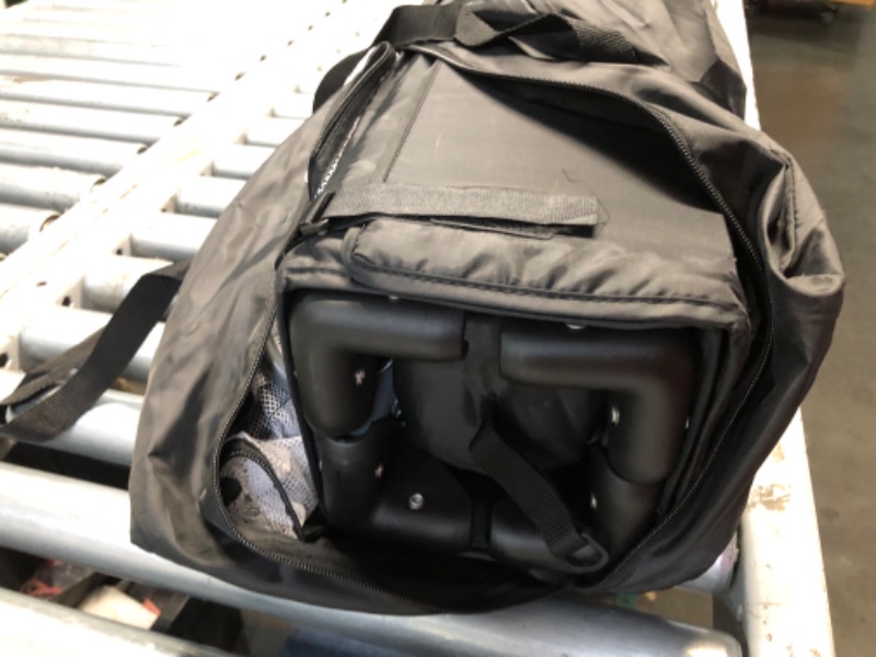 Photo 1 of ***DAMAGED - CARRY CASE SLASHED***
Dream On Me Zazzy Portable Playard with Bassinet in Black, Lightweight Packable and Easy Setup Baby Playard with Mattress and Travel Bag