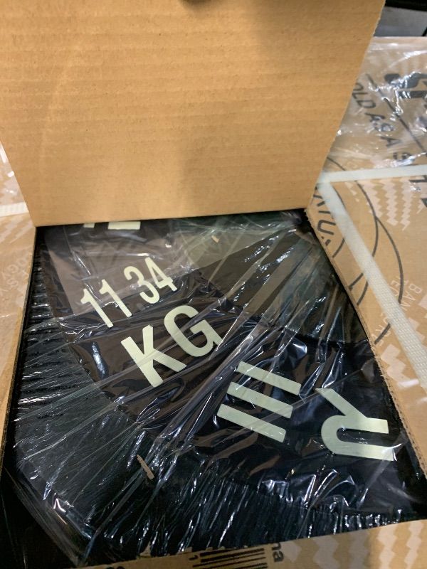 Photo 1 of ***FACTORY SEALED OPENED FOR INSPECTION******
Fitvids 2" Olympic Bumper Plate Weight Plates with Steel Hub, 25LB, Pair