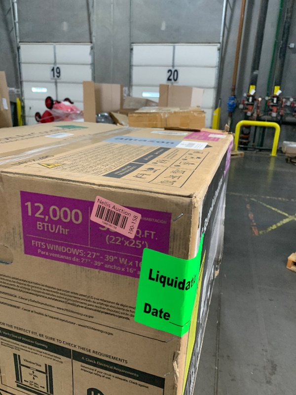 Photo 1 of ***PARTS ONLY***

LG LW1224RD 12,000 Window Air Conditioner, 115V, 550 Sq.Ft. (22' x 25' Room Size), Quiet Operation, Electronic Control with Remote, 3 Cooling & Fan Speeds, Auto Restart, 12000 BTU, White
