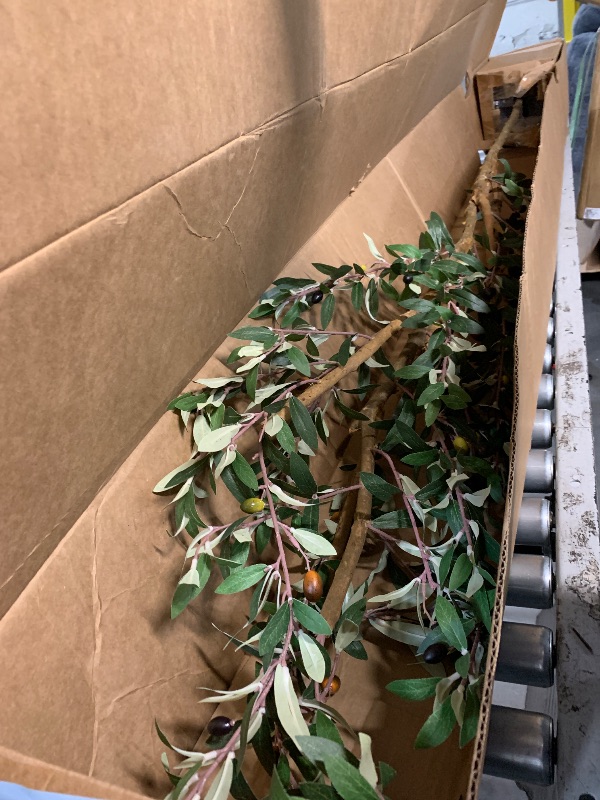 Photo 1 of *****************A BRANCH BROKE OFF**********
Nearly Natural 82in Olive Artificial Silk Trees
