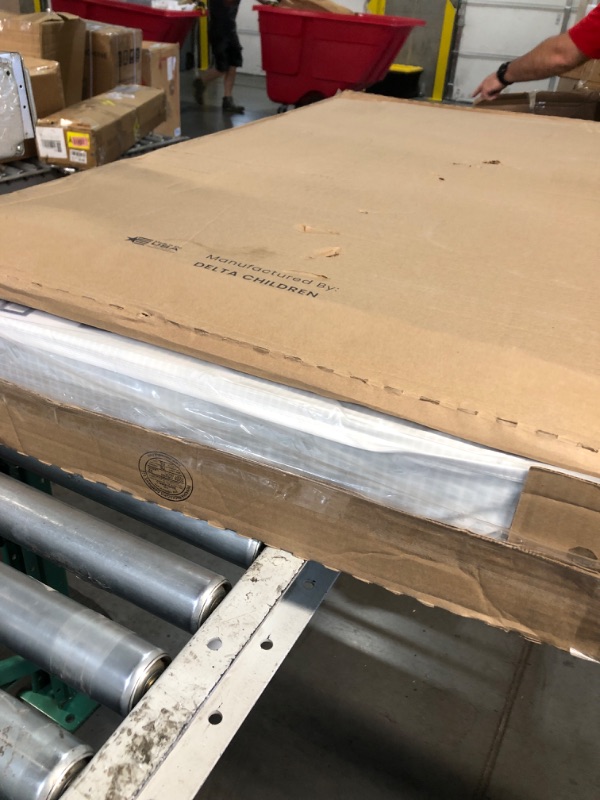Photo 1 of Serta Perfect Slumber Dual Sided Crib and Toddler Mattress - Waterproof - Hypoallergenic - Premium Sustainably Sourced Fiber Core -GREENGUARD Gold Certified (Non-Toxic) -7 Year Warranty - Made in USA