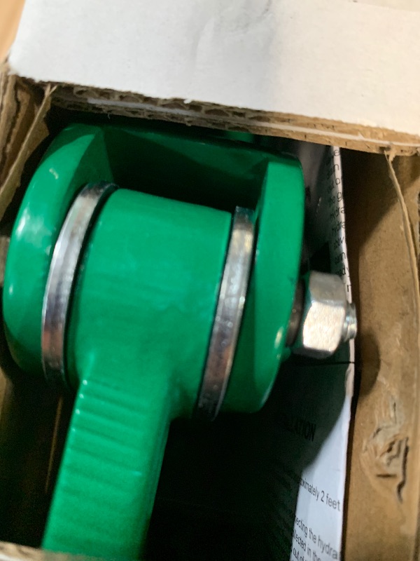 Photo 1 of Yard Hydrant Complete Head Assembly Frost Free Outdoor Faucet Garden Water Spigot Freeze Proof House Outside Water Hydrant Heavy Cast Iron 3/4" Pipe Connection for Farm/Pasture Irrigation (Green)