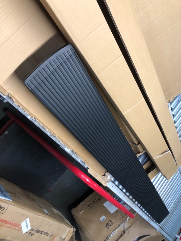 Photo 1 of Rough Country Power Running Boards with LED Step Lights for Ford F250/350 (2008-2016) - Dual Motor Electric Powerstep Board & Retractable Truck Steps