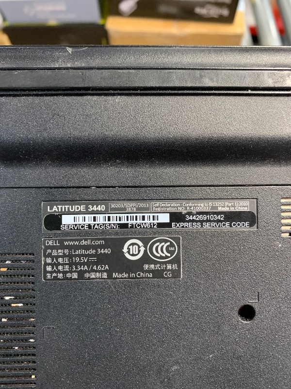 Photo 1 of (PARTS/SCRAP) Latitude 3440 (Launched in 2013) 