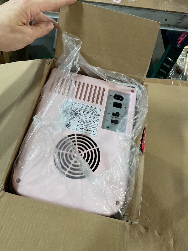 Photo 1 of (PARTS) (NOT FUNCTIONAL) Frigidaire Retro Mini Compact Beverage Cooler, Great for Keeping Office Lunch Cool! (Built-in Bluetooth Speaker)