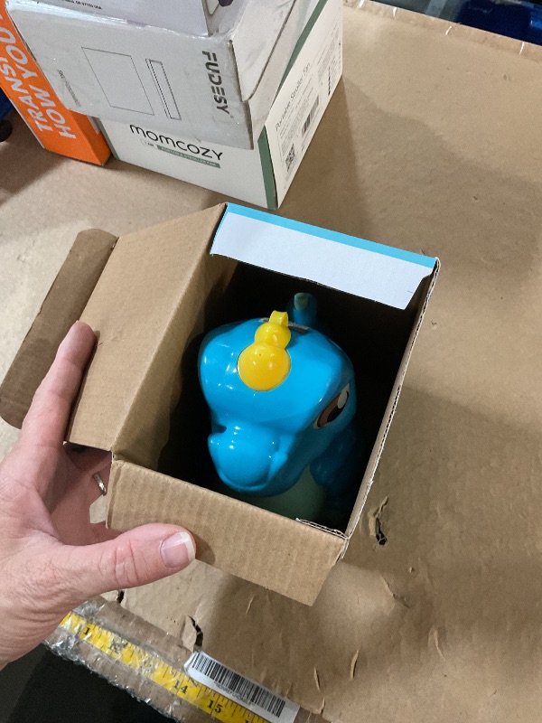 View 2 of Dinosaur Bubble Machine Toys for Toddlers: Battery-Operated Bubble Maker with Bubble Solution for Kids - Perfect for Outdoor Parties, Yard Fun - Idea Kids Gift for Easter Christmas Birthday