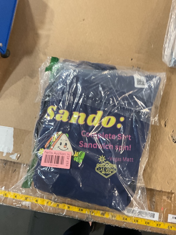 Photo 1 of (SMALL) (USED/FAIR) (BAGGED) sando vegas matt Pullover Hoodie, Small