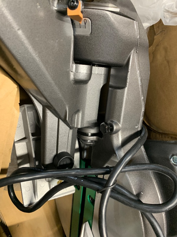 Photo 1 of ***PARTS ONLY***Metabo HPT 10-Inch Sliding Compound Miter Saw, Double-Bevel, Electronic Speed Control, 12 Amp Motor, Electric Brake, 5-Year Warranty (C10FSBS)