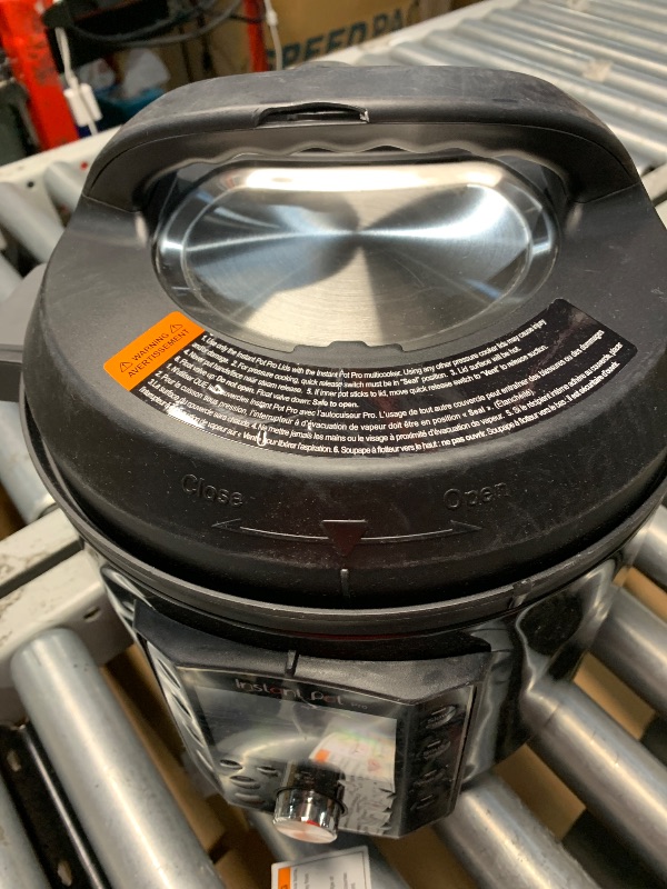 Photo 1 of (used)(damaged)(powers on) Instant® 6qt Pro Electric Pressure Cooker