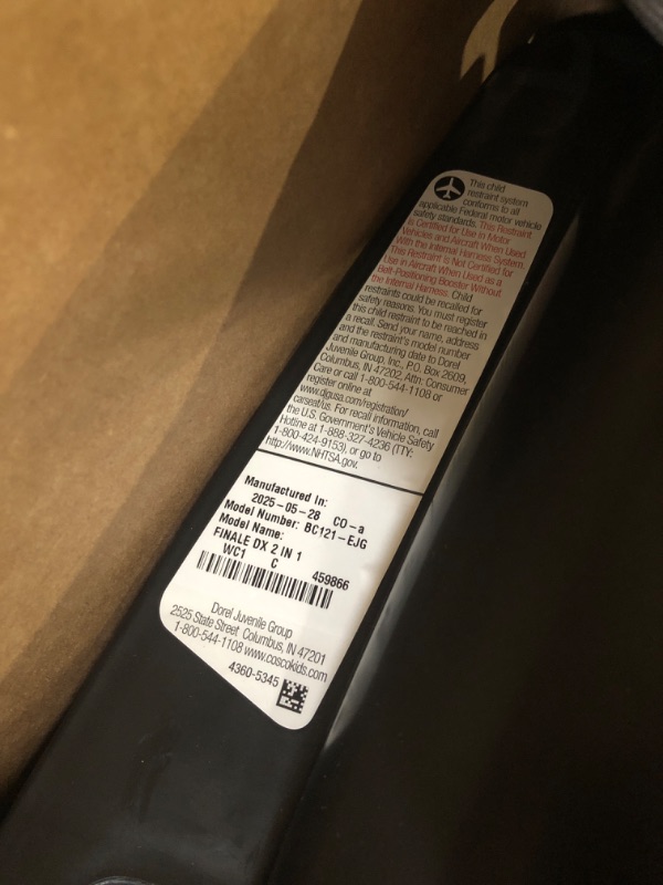 Photo 1 of (DIRTY) (USED/FAIR) Cosco Kids Finale DX 2-in-1 Booster Car Seat, Forward Facing Toddler Car Seat (30-65 lbs) and Belt Positioning High Back Booster Seat (40-100 lbs), Sweetberry