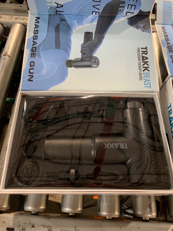 Photo 1 of (FAIR) (MINOR DAMAGE) Trakk Beast Percussion Massage Gun
