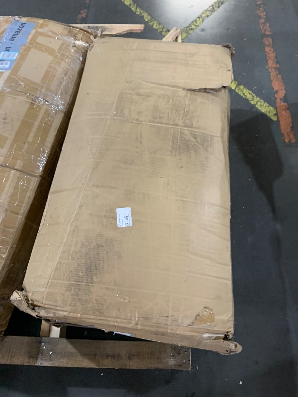 Photo 1 of (FOR PARTS)(MISSING SCREWS & LEGS) Chrangmay 6 Drawer Dresser,47" Wide Mid Century Chest of Drawers,Wooden Bedroom Drawer Dresser with 6 Storage Drawers for Bedroom,Living Room,with Anti-Tipping Device,Walnut.HT16