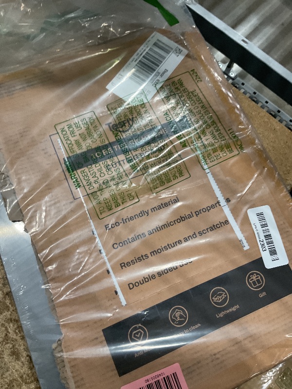 Photo 1 of 2 Pack Titanium Cutting Board - 100% Pure Titanium Cutting Boards For Kitche,Easy to clean, Double-sided food-grade Cutting Board For Cutting Meats, Fruits And Vegetables.(15 * 11)