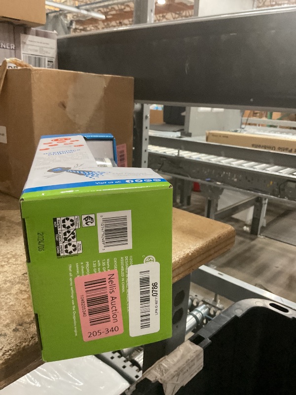 Photo 1 of **POSSIBLY FOR PARTSHAS A LEAK** ETL Oxygenics 92489 Fury RV Handheld Shower - Brushed Nickel, 72 inch Hose length