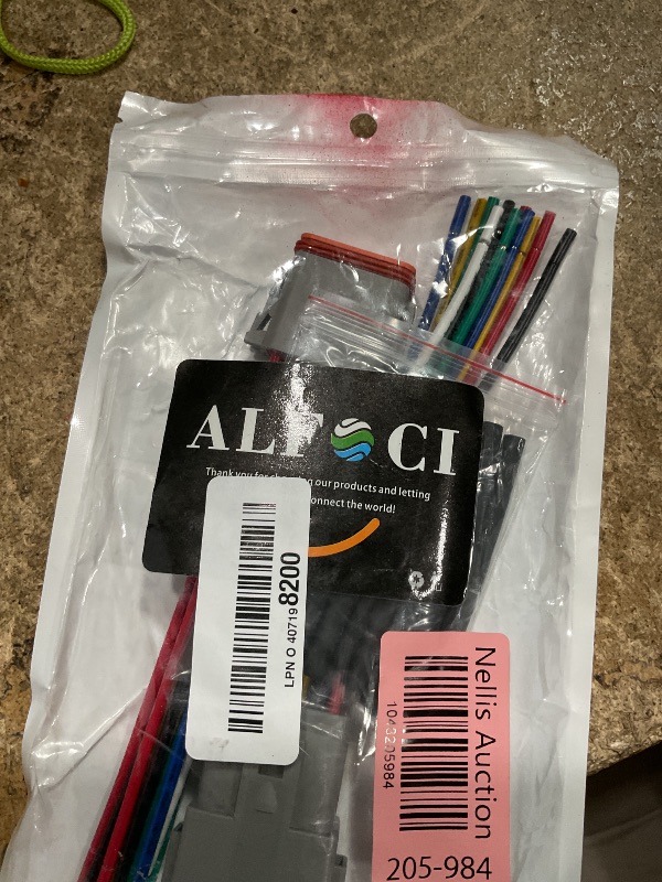 Photo 1 of 1 Set 12 Pin DT Deustch Waterproof Automotive Plug Connector with 16AWG -40?-105? 600V Wires and Heat Shrink Tubes Connectors Kit for Car Truck Boat (DT Connector 1 Sets 12 Pin)