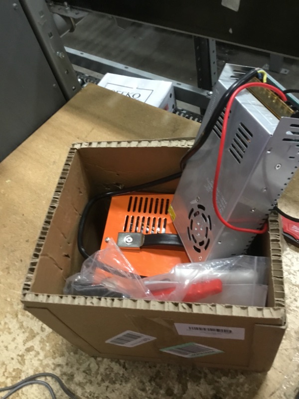 Photo 1 of 4500PSI Portable PCP Air Compressor, 12V DC/110V AC, Fast Inflation for Paintball, Air Rifle, Scuba Tank, Built-in Fan, Oil Free, Easy to Carry, Orange Mixizap