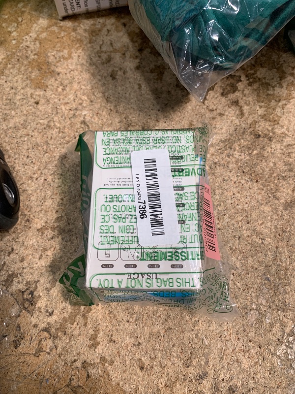 Photo 1 of 2 Pcs Crystal Hair Eraser for Women and Men - Reusable Crystal Hair Remover - Portable Magic Painless Exfoliation Easter Basket Stuffers - Blue & Black