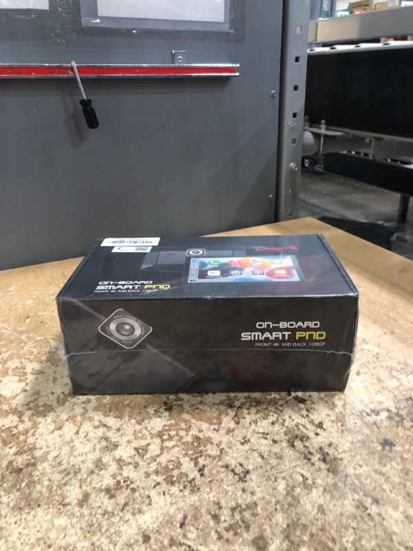 Photo 1 of *UNOPENED* Wireless CarPlay Screen - 9'' Portable Car Stereo with 4K Dash Cam, 1080P Backup Camera, Satellite Radio, Apple CarPlay & Android Auto, GPS Navigation/AirPlay/Voice Control