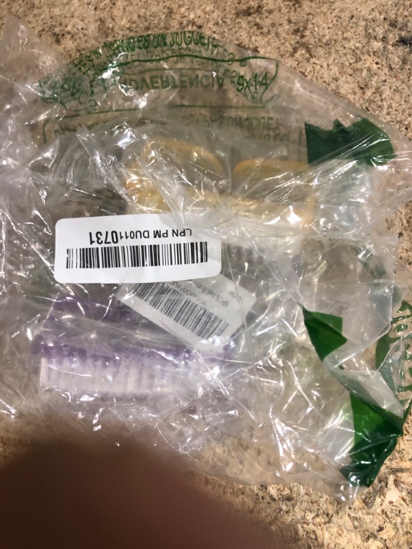 Photo 1 of 5PCS Handle Grip Nail Brush, Hand Fingernail Scrub Cleaning Brushes for Toes and Nails Cleaner, Pedicure Scrubbing tool kit for Men and Women (Multicolor)