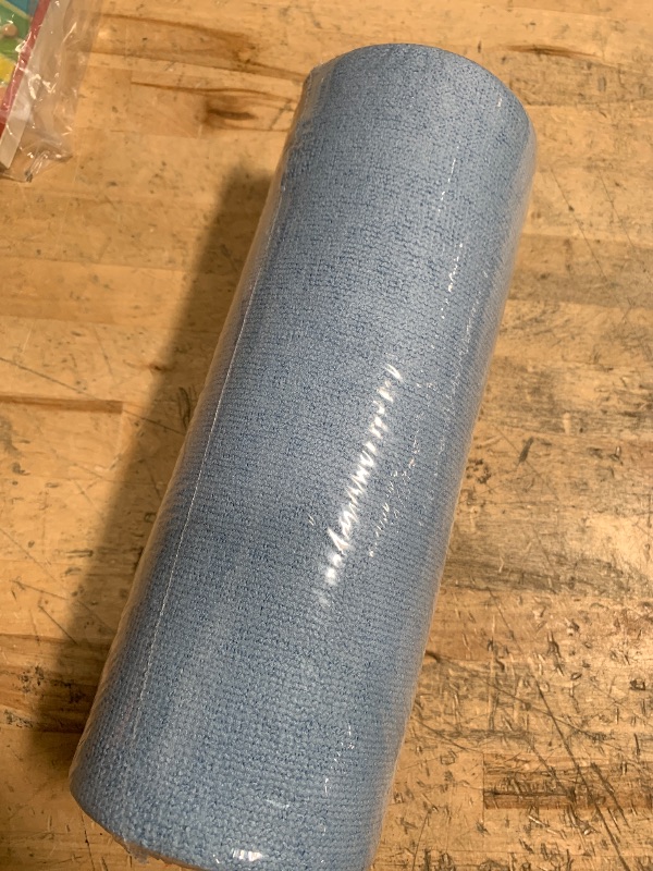 Photo 1 of (USED/FAIR) AIDEA Microfiber Cleaning Cloth Roll, Blue Shop Towels 55 Sheets Washable, Microfiber Towels for Cars, Blue Rags Reusable Paper Towel for Automotive, Workshop, House, Kitchen, Cleaning Supplies11×9"