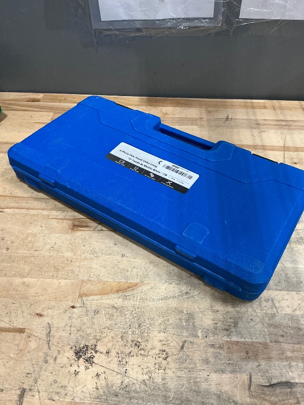 Photo 1 of RIMKOLO 6-Piece Extra Long Flex-Head Ratcheting Wrench Set, 72-Tooth Double Box End Wrench Set, CR-V Steel ratcheting wrenches with Metric 8mm - 19mm