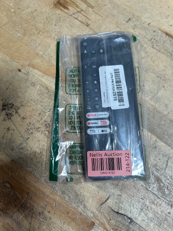 Photo 1 of (Pack of 2) Replacement-for-TCL-Google-TV-Remote-Control, Universal Remote for TCL Smart UHD HDR LED QD Mini LED QLED 4K Google TVs(Not for Roku TVs)