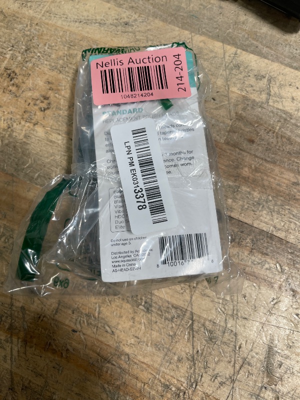 Photo 1 of AquaSonic Standard Replacement Brush Heads | ADA Accepted | for Normal & Sensitive Teeth | Compatible with Many AquaSonic Toothbrush Handles (2 Pack White)