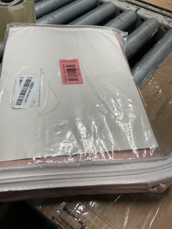 Photo 1 of ***(PARTIAL SET)***DUALIFE Baby Cute Pink Curtains Drapes 96 Inches Long - Back Tab and Rod Pocket Thermal Insulated Light Blocking Drapes for Grils Baby Nursery Bedroom, Soft Light Pink 52 x 96 Inch 