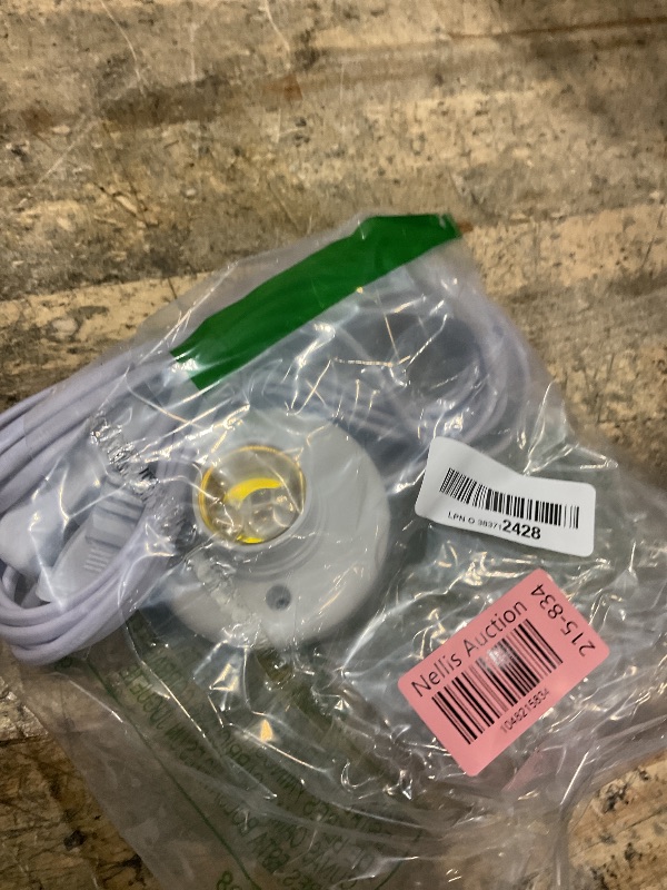 Photo 1 of ? Light Bulb Socket with Cord,E26/ E27 Lamp Base Desktop 20ft Light Socket with Cord Light Bulb Base E26/ E27 Lamp Base Desktop 20ft Include Screw Cord On/Off Switch Hanging,Light Socket with Cord (1)