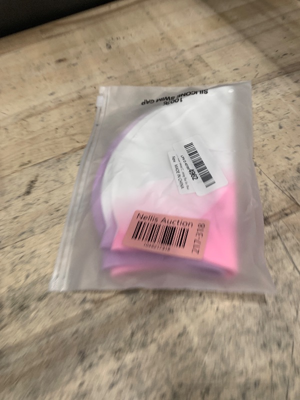 Photo 1 of 2 pcs Kids Swim Cap Silicone Swimming Cap for Boys Girls (Age 3-12) Cover Ears Waterproof Bathing Cap Keep Hair Dry Swimming Hat for Hair