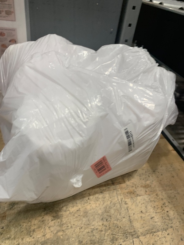 Photo 1 of 10 Pack White Table Cloth Rectangle Table Cloths for 8 Foot Rectangle Tables 60 X 126 Inch Washable Polyester Table Covers, Reusable & Wrinkle Resistant for Weddings, Parties, Events, and Everyday Use