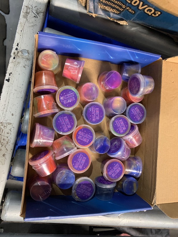 Photo 1 of ***(PARTIAL SET/ NOT A COMPLETE SET)***Galaxy Slime Kit with 60 Pack,Slime Party Favors for Kids, Non Sticky,Wet,Soft Sludge Toy Mini Slime Bulk for Boys Girl, Stress Relief,Goodie Bags, Christmas Stuffers