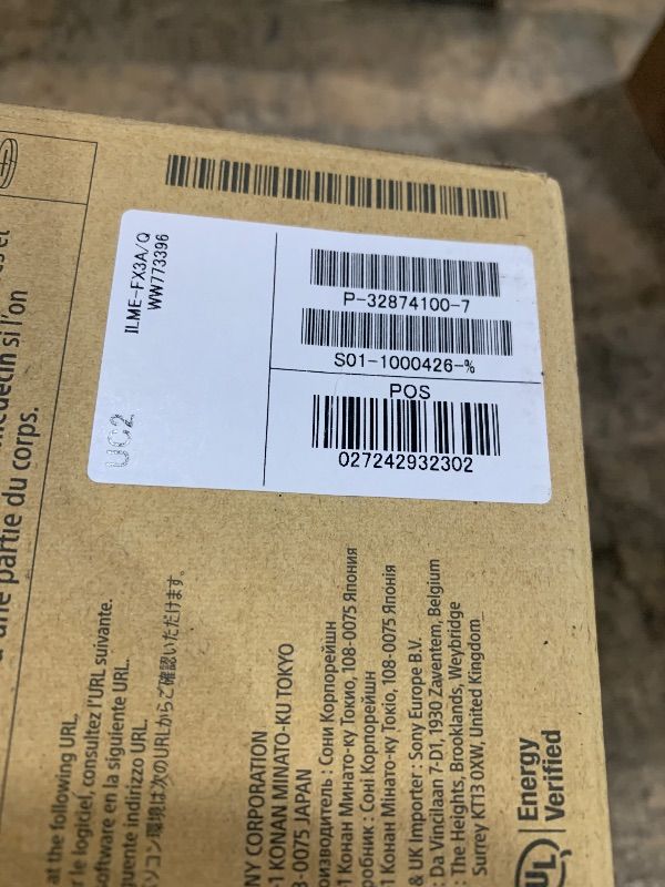 Photo 1 of (SEE NOTES) Sony Alpha FX30 | ILME-FX3A | Full-Frame Cinema Line Camera